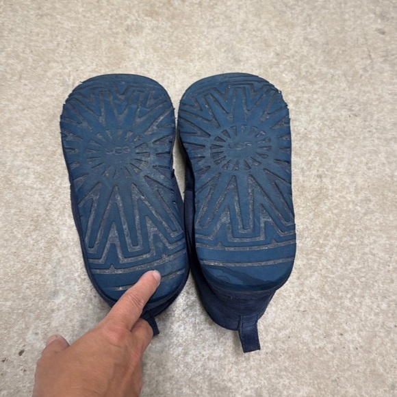 Ugg Classic Lace Up Neumel Low Mini Navy main image 5